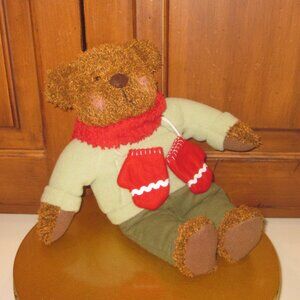Hallmark Teddy Mittens 2002 Stuffed Bear